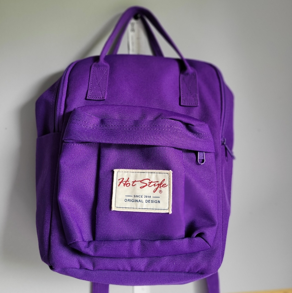 Purple Backpack for Men